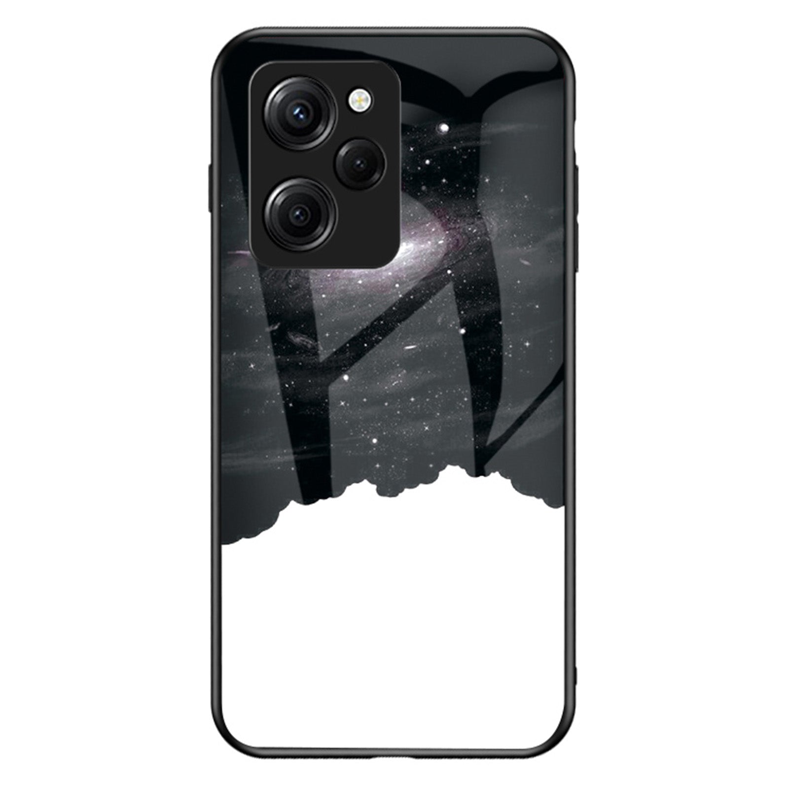 For Xiaomi Poco X5 Pro 5G Redmi Note 12 Pro Speed 5G Cell Phone Case Tempered Glass PC TPU Starry Sky Pattern Phone Cover For Xiaomi Poco X5 Pro 5G Redmi Note 12 Pro Speed 5G Cell Phone Case Tempered Glass PC TPU Starry Sky Pattern Phone Cover